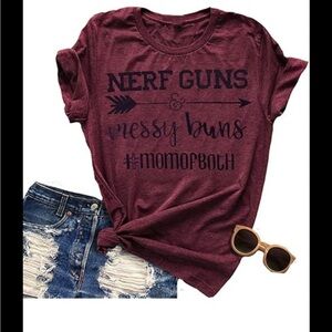 Nerf Guns Messy Buns tee